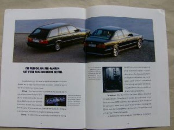 BMW 520i 525i 525ix 535i Limousine E34 März 1992