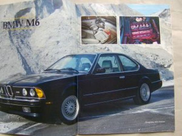 Roundel Juli 1989 M6 E24, 3er E30 Baur TC