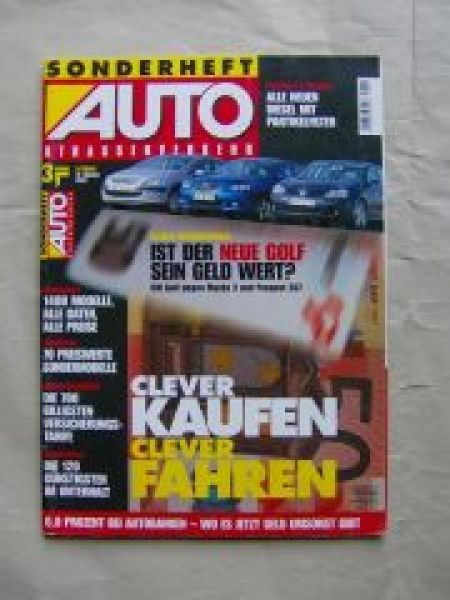 Auto Straßenverkehr 1/2004 Sonderheft Clever kaufen clever fahre