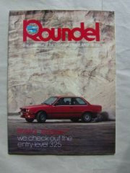 Roundel May 1989 BMW 733i E23, 535i E28, 325i E30