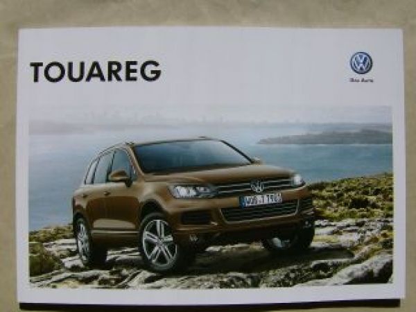 VW Touareg Prospekt Mai 2011 +Hybrid +R-Line NEU