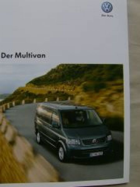 VW Multivan T5 Typ 7HM 7HF November 2008