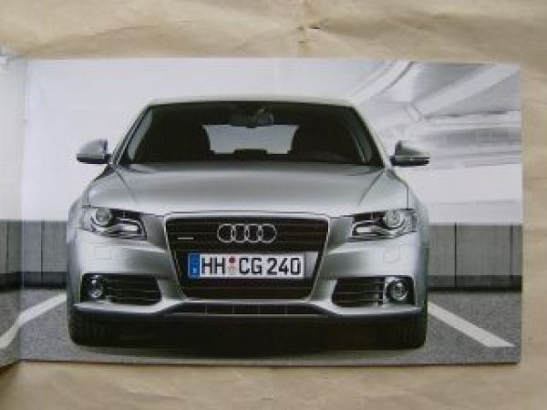 Audi A4 Limousine Vorabprospekt 2007 In Zukunft wird Ihr Führesc