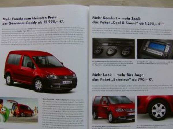 VW Caddy Gewinner Sondermodell Februar 2009 NEU