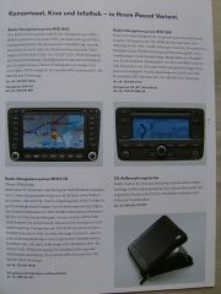 VW Passat Variant Original Zubehör Oktober 2005 NEU