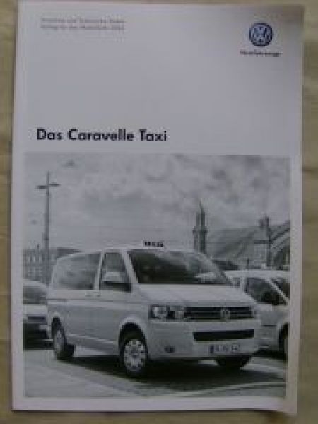 VW T5 Caravelle Taxi November 2010 Trendline Comfortline