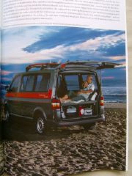 VW T5 California +Beach Prospekt Mai 2008