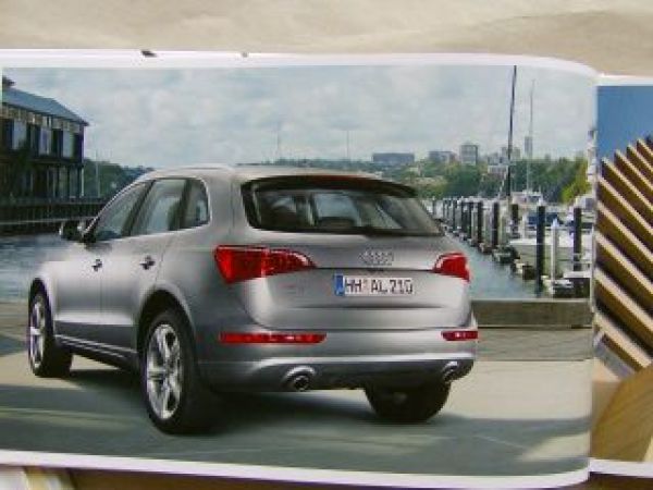 Audi Q5 Vorstellungsbuch August 2008 Rarität
