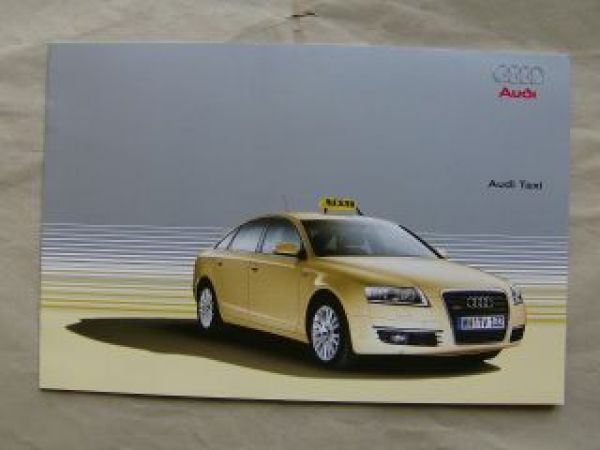 Audi Mietwagen TAXI  A4 A6 A8 Oktober 2006 NEU Rarität