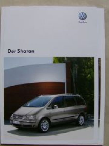 VW Sharan Trendline Comfortline Highline Mai 2009 +Preisliste