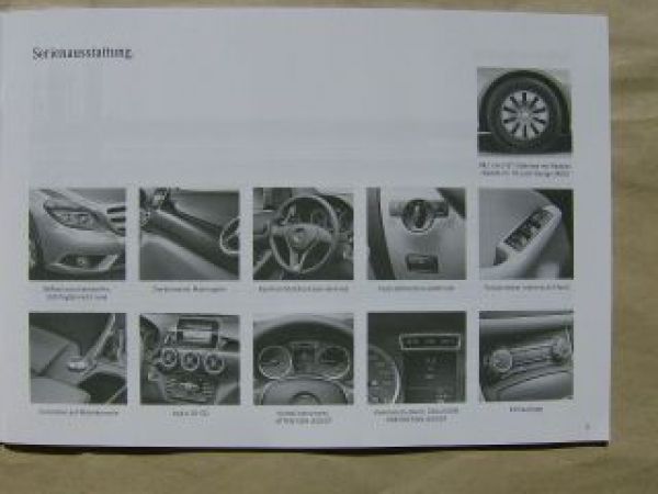 Mercedes Benz Preisliste B-Klasse BR246 15.September 2011