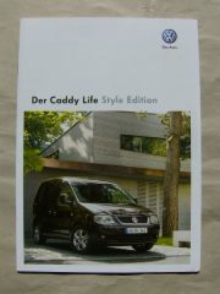 VW Caddy Life Style Edition Mai 2009 NEU