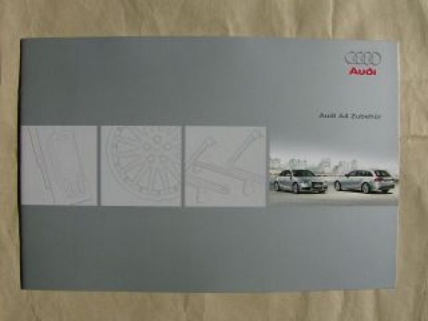 Audi A4 Limousine Avant Zubehör April 2008 NEU