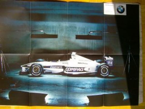 BMW Power Motorsport Formula 1 Williams F1 Team NEU 2000