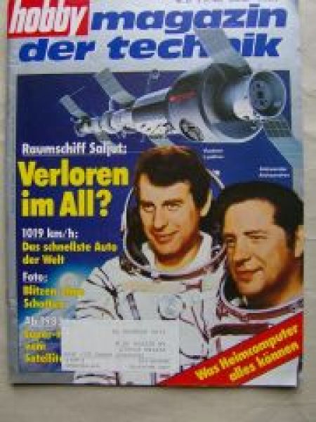 hobby magazin der technik 25/1983 BMW 524td E28 745i E23