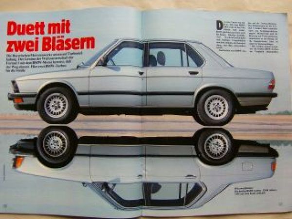 hobby magazin der technik 25/1983 BMW 524td E28 745i E23