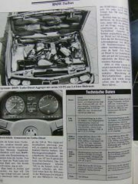 hobby magazin der technik 25/1983 BMW 524td E28 745i E23