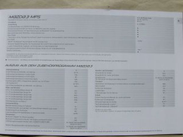 Mazda Preisliste 13.September 2011 2 3 5 6 MPS MX-5 CX-7 BT-50