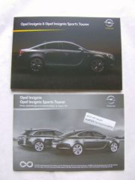 Opel Insignia & Sports Tourer November 2010 +Preisliste NEU