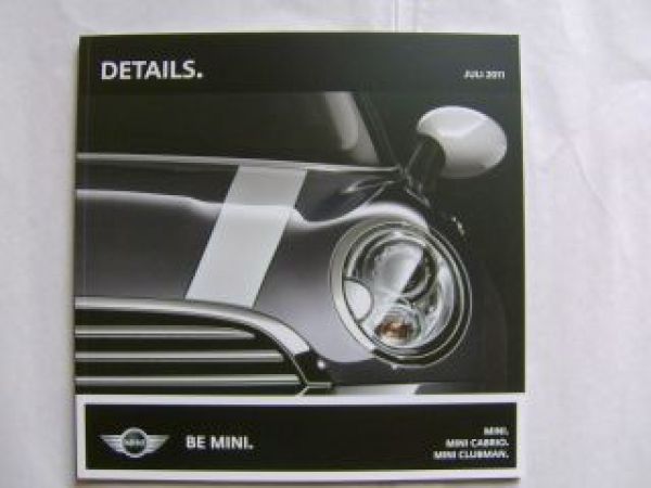 BMW Mini +Cabrio +Clubman R55 R56 R57 September 2011