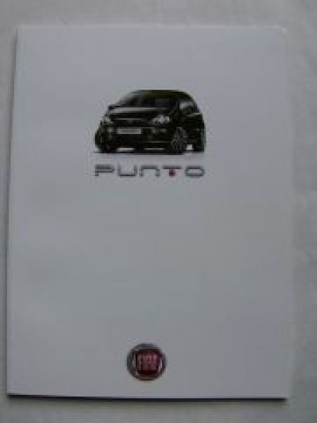 Fiat Punto +Sport +Racing August 2011 +Preisliste NEU