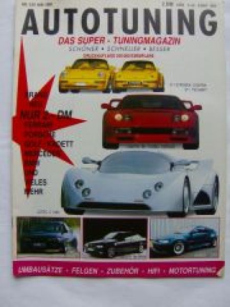 Autotuning 5/1991 Lotec C1000, 911 Strosek Cabrio vs. Techart