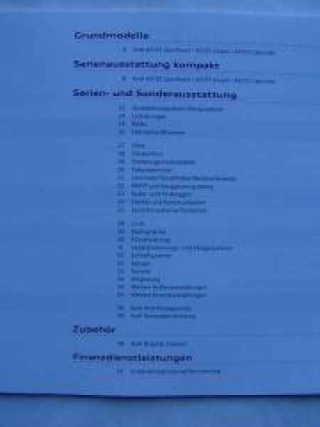 Audi A5/S5 Coupè Sportback Cabriolet Juli 2011 NEU