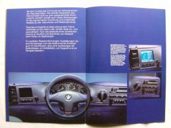 BMW Z13 Mobilität und Zukunft Prospekt Februar 1993 Rarität