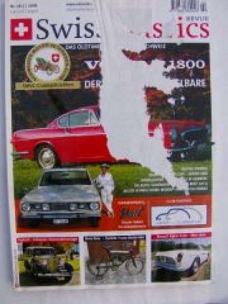 Swiss Classic Nr.18-2/2008 Volvo P1800, Chrysler Vailant,Renault