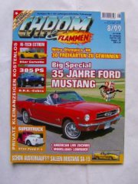 Chrom & Flammen 8/1999 35 Jahre Ford Mustang Special, B.R.A. Cob