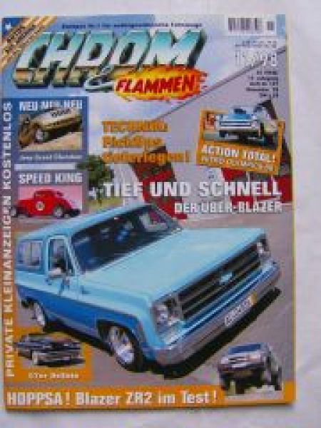 Chrom & Flammen 11/1998 Jeep Grand Cherokee, 57er De Soto, Blaze