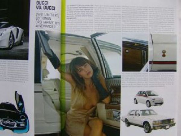 Intersection Magazin Sommer 2011 Nr.6 Fiat, BMW  Studie K67,Gucc
