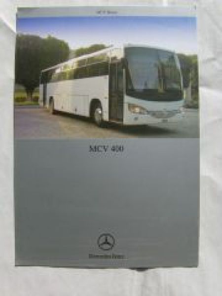 Mercedes Benz The MCV 400 Buses Englischer Prospekt