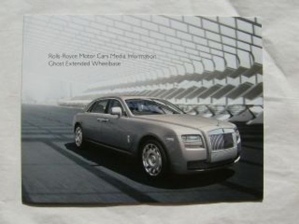 Rolls Royce Ghost Extendet Wheelbase März 2011