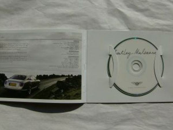 Bentley Mulsanne Media Information Englische Ausgabe +CD
