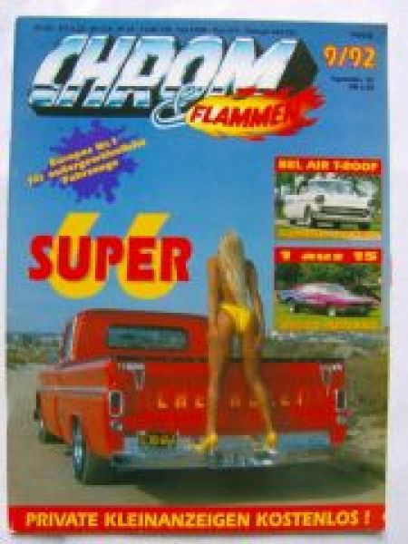 Chrom & Flammen 9/1992 Buick Riviera, Chevrolet Nomat 1955 Kombi