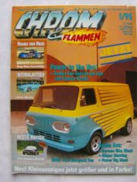 Chrom & Flammen 1/1995 71er Camaro 454 SS, Ford Starquest Van