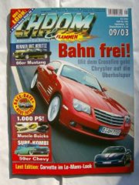 Chrom & Flammen 9/2003 Corvette Last Edition, Chrysler Crossfire