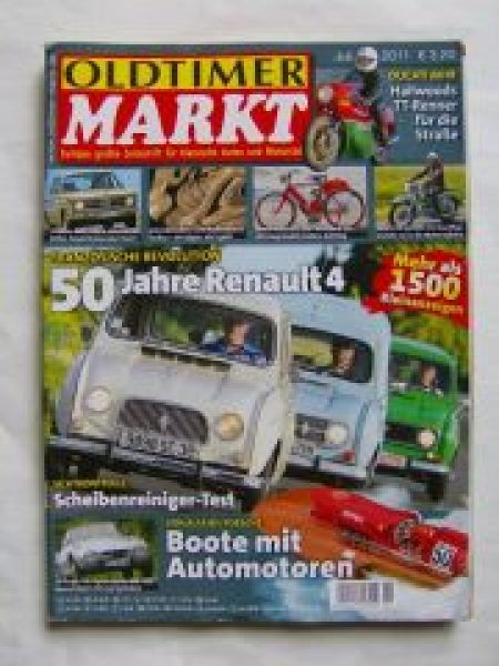 Markt 7/2011 50 Jahre Renault R4, BMW Neue Klasse,Citroen 2CV