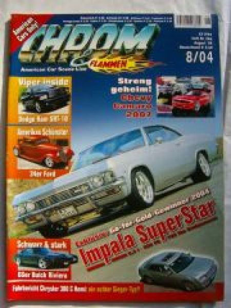 Chrom & Flammen 8/2004 Chrysler 300 C Hemi, Dodge Ram SRT-10