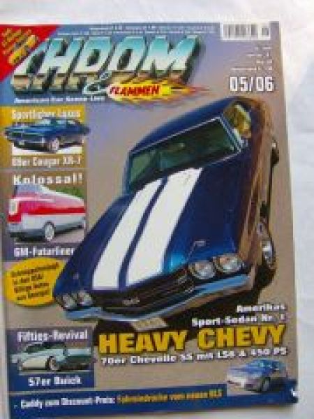 Chrom & Flammen 5/2006 Cadillac BLS,GM Futurliner,Cobra Replika