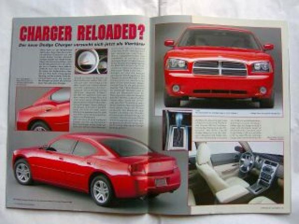 Chrom & Flammen 4/2005 Ford Mustang Cabrio,neue Dodge Charger