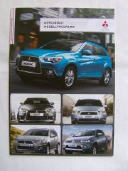 Mitsubishi Modellprogramm 2011 ASX, Lancer Sportback,Colt,L200,O