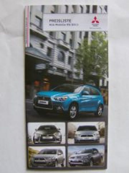 Mitsubishi Preisliste 9/2011 NEU