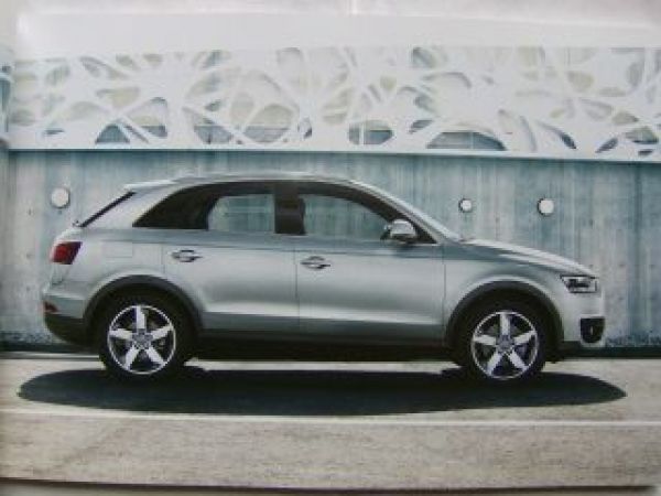 Audi Q3 Prospekt September 2011 NEU