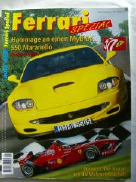 Ferrari Spezial 1/1998 550 Maranello,Quattroporte,456 GTA