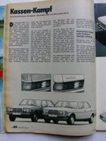 ams 11/1977 BMW 728 730 733i E23,Simca Matra Rancho,W123 200 300