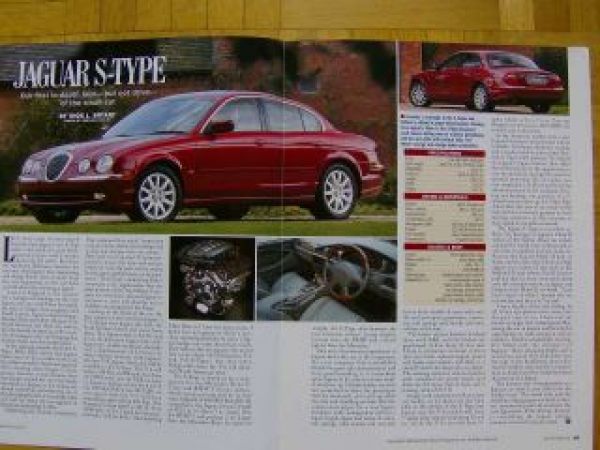 Road & Track 12/1998 Jaguar S-Type