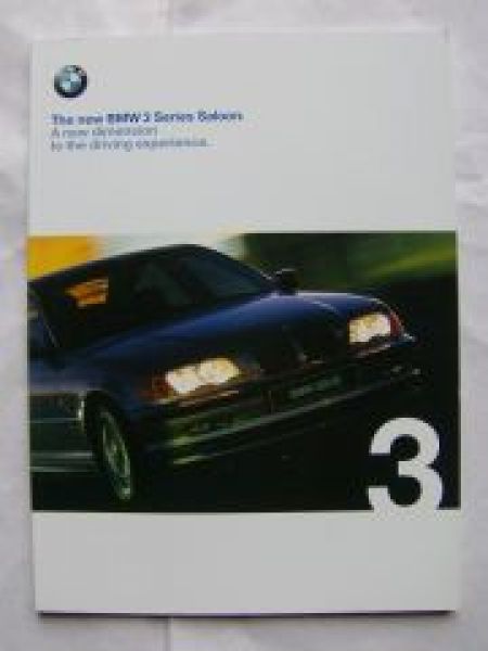 BMW 3 series Saloon318i/SE, 323i SE, 328i SE E46 März 1998 UK