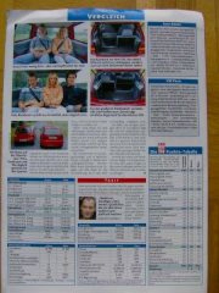 Auto Bild 42/1997 Seat Arosa gegen VW Polo 6N